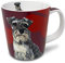 Leslie Gerry Schnauzer Mug in Gift Box Fine Bone China - Coffee Tea Cup