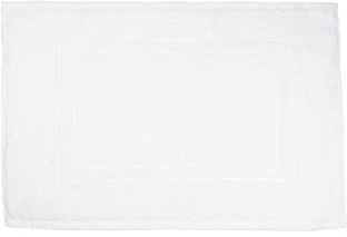 Julie Julsen® Badvorleger Duschvorleger Doppel Rahmen 70 x 120 cm Weiss
