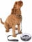 Star Wars Pets Gift Set | Small OR Medium Darth Vaider Villain Lead Collar Charm Accessory Feeder Food Water Bowl | Dogs Cats Birthday Treats Medium