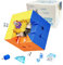 MOYU RS3M Maglev Magnetischer Speed Cube 3x3 Zauberwürfel Stickerless, 3D Magic Puzzle Spiele für Kinder und Erwachsene, Geeignet für Tägliche Spiel, Wettkampftraining und Geburtstagsgeschenk(MF8828)