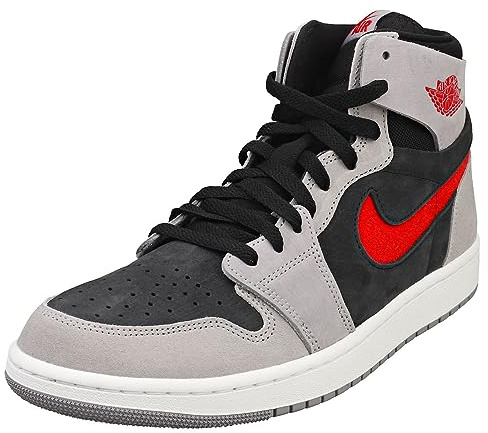 NIKE AIR Jordan 1 ZM AIR Mens Fashion Trainers in Black Grey - 9 UK