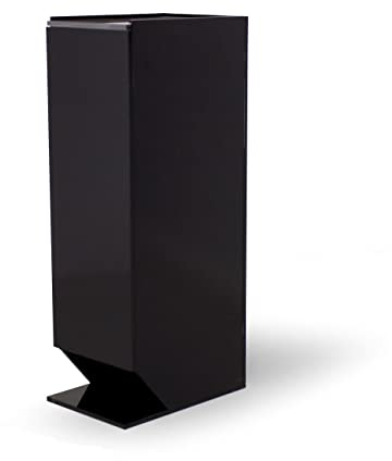 TIELO Pet Cat Food Pouch Dispenser Storage Tidy Organiser (Black)