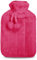 KEPLIN Cosy Hot Water Bottle with Plush Cover & Bobble - Relieves Body Aches & Pains, Washable Safe & Durable Heating Pad - Ideal Cosy Nights & Gifts - Large 2L (Plum)