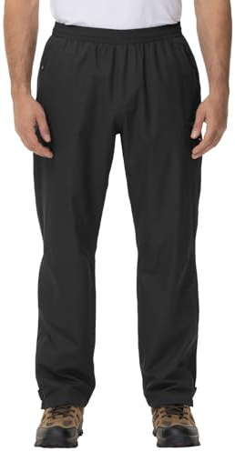 YSENTO Herren Regenhose Wasserdicht Outdoorhose Wanderhose Leichte Atmungsaktiv Trekkinghose Fahrradhose