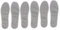 minkissy 3pcs Pair Cushioned Insoles Heating Pad Self Heating Insoles for Plantar Thermal Foot Pads
