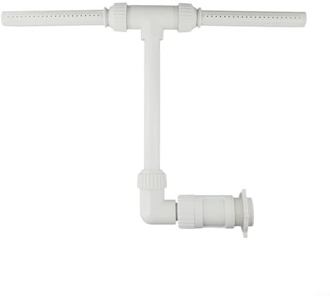 Fontane da piscina, fontane regolabili per piscina con spruzzatore gemello per piscine esterne interrate e fuori per terra