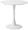 JZGORC Table à Manger Ronde Moderne, Table à Manger Décontractée Ronde de 110 cm, Adaptée pour 4 à 6 Personnes, Très Adaptée au Salon, Salle à Manger, Cuisine, Café