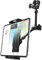 LYFPOOM Support Tablette Rétroviseur Voiture [Bras Magique en Métal], Support Téléphone Portable Rétroviseur, Support de Tablette pour iPad Pro 2024/Mini 7/Smartphone et Appareils de 6 à 15,6 Pouces