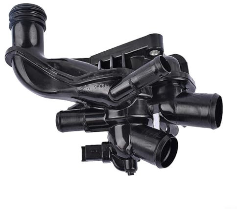 HEIBTENY Coolant Thermostat Housing 11537534521 1336Z6, 1336.Z6 For Mini Cooper S R56 2007-2013 Replacement For 207 308 3008 5008 High Strength Plastic Housing Thermostat Assembly