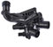 HEIBTENY Carcasa termostática refrigerante 11537534521 1336Z6, 1336.Z6 para Mini Cooper S R56 2007-2013, repuesto para 207 308 3008 5008 carcasa de plástico de alta resistencia termostato