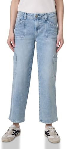 Street One Studio Damen Straight Leg Cargo Jeans