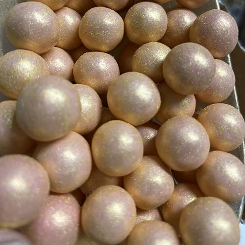Gangemi Confetti Cioccocereali Rosa Dorato, 1000 g, Dragées Sfere Perlate