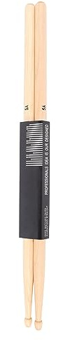 Drum Stick 5A Hickory Wood Tipp professionelle klassische Drumsticks für Praxis Performance aufnehmen Hickory Wood Langlebige robuste bequeme Grip -Mehrzweck