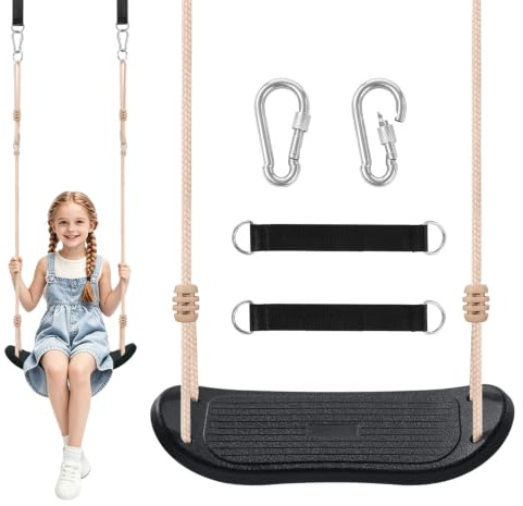 Fionrziy Ergonomische Schaukel,Kinderschaukel Outdoor Garten bis 120kg