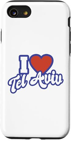 Hülle für iPhone SE (2020) / 7/8 Ich Liebe Tel Aviv