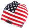 Nyls Création Mütze USA Vintage Weiß Rot und Blau – Unisex, weiß, Einheitsgröße