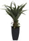 artplants.de Künstliche Agave Tulio im Dekotopf, 75cm - Kunst Sukkulente - Deko Pflanze