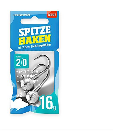 Lieblingsköder Spitze Haken 2/0 (16g)