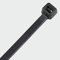 HARDWARE FOR YOU LTD PACK OF 100 BLACK CABLE TIES 7.6MM X 300MM