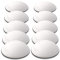 Schramm® Sonderposten 10 Stück Türpuffer weiß 2.Wahl selbstklebend ø 40mm Wandschutz Türstopper Wandpuffer Türdämpfer B -Ware