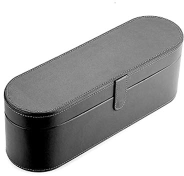 Xingsiyue Hard Travel Case for Dyson Supersonic HD01 HD03 Hair Dryer,PU Leather Portable Anti-scratch Case Cover Storage Bag(Black Box)