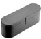 Xingsiyue Hard Travel Case for Dyson Supersonic HD01 HD03 Hair Dryer,PU Leather Portable Anti-scratch Case Cover Storage Bag(Black Box)