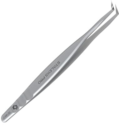 STALEKS PRO Expert 40 Professional Eyebrow Tweezers TE-40/2