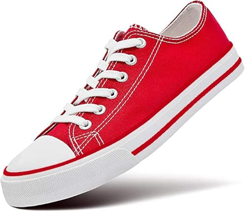 Inspire Me Children’s Boys’ Girls’ Canvas Casual Shoes Pumps Trainers Unisex Sport Shoes Lace Up Fastening Synthetic Material for Everyday Use