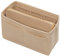 Geldbörse Organizer Einsatz mit Reißverschluss Filz Tasche Organizer Einsatz für Tragetasche passend für LV Speedy Neverfull, Beige (beige), Medium