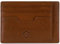 VON HEESEN Echtleder RFID Kartenetui aus Nappa-Leder - 9 Fächer - Querformat Kreditkartenetui für Damen & Herren (Cognac)