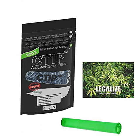 25-200 filtri a carboni attivi CTIP, con ø da 6-7 mm, in alluminio conico + tubo per joint e adesivo (200) (confezione in lingua italiana non garantita)