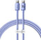 Baseus Câble USB-C vers USB-C Crystal Shine, 100W, 1.2m - Violet