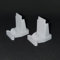 Paire de guides compatible STANLEY 2031 pour porte coulissante de placard