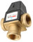 QAVODB Thermostatventil G3/4 (DN20) 3 Wege Thermostatisches Mischventil Thermostatisch Rohrventil für Dusche System Wassertemperaturregelung Rohr Becken Thermostat Control