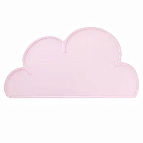 VINPAM Licky Mats for Dogs & Cats - Cloud-Like Cat Bowls & Dog Lick Mats - Innovative Cat Food Mat,Lick Mats For Dogs,Cat Food Cat Mats for Food Bowls 48 * 27cm (pink)