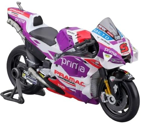 Maisto 1/18 Moto GP 2022 Ducati Pramac Racing Martin/Zarco