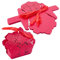ONEBO 25 Stück Süßigkeit Kästen,Weihnachten Geschenkboxen,Confetti Geschenkbox,Gastgeschenke Hochzeit Süßigkeiten Kasten,für Hochzeit Geburtstag Weihnachten(Rot)