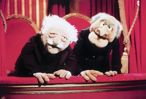 mrdeco Metall Schild 30x40cm gewölbt Waldorf Statler Muppet Show Blechschild