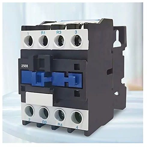 Elektromagnetische Schalter Schütz CJX2-1204 2504 3204. Vierpoliger AC.Schütz 40/22/25A Splitter 38 0V 4NO 220V.Industrial Low Voltage Electric Smart Home (Color : Ac 380v 3204)