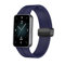 GIOPUEY Bracelet Compatible avec Honor Band 9, Souple Silicone Sangle Bracelet [Résistant à l'usure] [Respirant] Montre Bracelet - Dark Blue