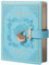 MGGAO Diary with Lock for Writing, PU Hardcover Leather Locked Journal, B6 Personal Organizer for Men Women, 288 Pages 100gsm Ruled Paper