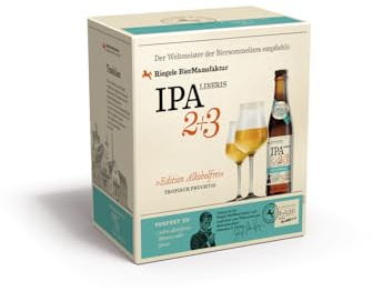 Riegele Geschenkbox IPA Liberis 2+3 - Alkoholfreies IPA, Bayerisches Craft Beer ohne Alkohol (8 x 0,33l)