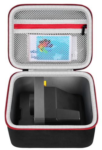 Portable Carrying Case Compatible with Polaroid Now 2nd Generation/for 3rd Generation I Type Instant Camera/for Now/for Now+/ for OneStep 2 VF/for OneStep+ Instant Film with Mesh Compartment- Box Only