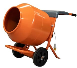 SIRL Professional Cement Concrete Mixer | 130L Drum | 110v Engine | with Stand