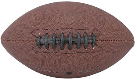 sojupcal Rugby Ball Professionelle Größe 6 PU Leichtes tragbares Hochelastizität Impact Oppositionstraining Rugby Ball für Sportspiel Erwachsener Spieler