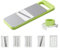 Multi Functional 5 In 1 Vegetable Cutter for Kitchen Manual Slicer with Stainless Steel for Chopping and Grating