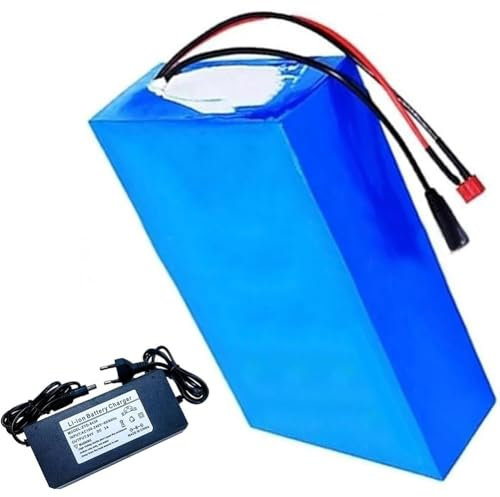 Batterie Lithium-ION 72 V 20 Ah 20S5P pour Vélo Électrique,BMS Intégré pour Moteur 250W 300W 350W 500W 750W 1000W,avec Chargeur(XT90)