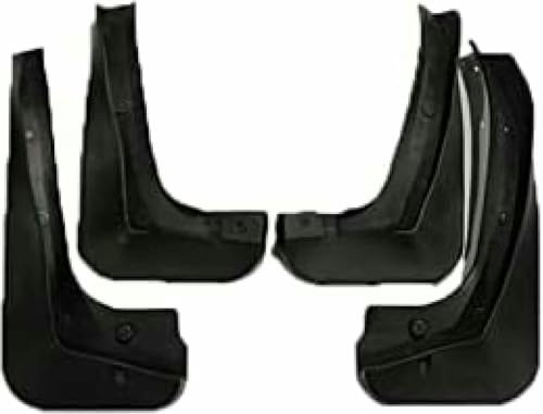 RYUNMP 4 Stück Spritzschutz Rad-Schmutzfänger für BMW X3 E83 2004 2005 2006 2007 2008 2009 2010 Auto Vorne Hinten Gummi-Spritzschutz