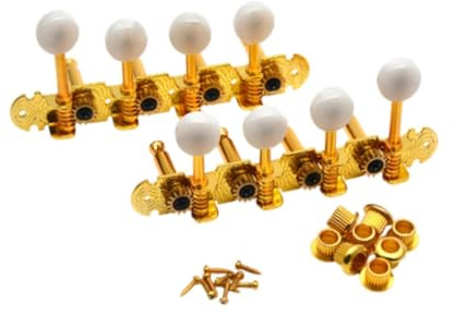 wisoolkic Mécaniques d'accordage pour guitare, mandoline et banjo à 8 cordes, offrant une performance essentielle pour les musiciens recherchant une production sonore précise.