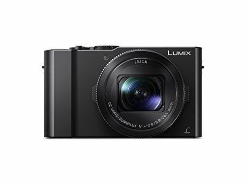 Panasonic Lumix DMC-LX15 20.1MP 4K Camera, Black